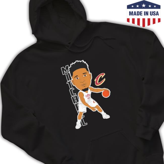 Donovan Mitchell Dribble Tee Shirt Donovan Mitchell Dribble Long Sleeve Shirt