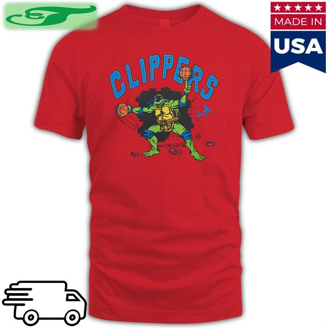 Homage Store Ninja Turtles X La Clippers Shirt