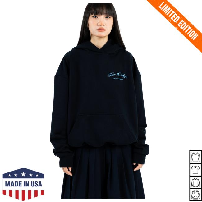 Official Yankeekicks True 2 Size Essential Sweatshirt Orbits Collection Black