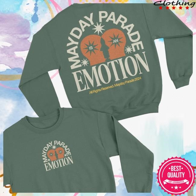 Mayday Parade Merch Shop Store Official Emotion Long Sleeve T Shirt