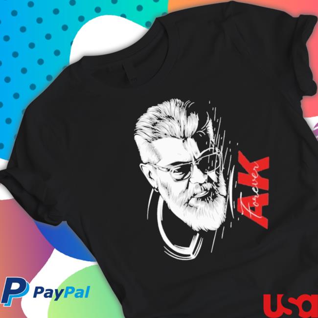 Official French City Thala Fans Pondicherry Ajith Kumar Ak Forever shirt