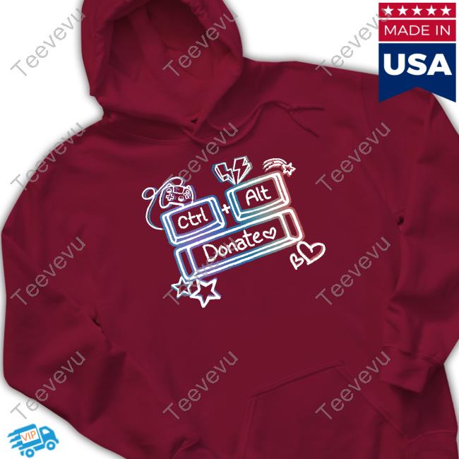 Ctrl Alt Donate Team T-Shirt,Hoodie,Sweatshirt Smashley Store Ctrl Alt Donate Team Shirt