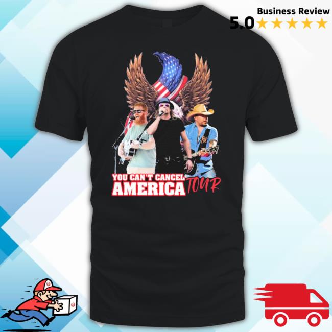 Jason Kid Rock And Oliver Anthony’S You Can’T Cancel America Tour 2023 Long Sleeve