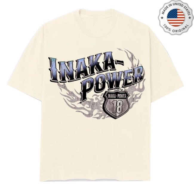 Inaka Power Merch Inaka Power Rally Tee - Cream T-Shirt