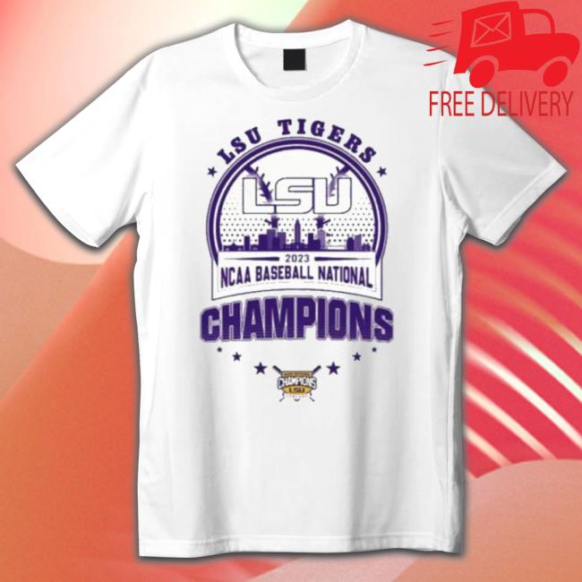 Official Lsu Tigers 2023 College World Series Champions shirt