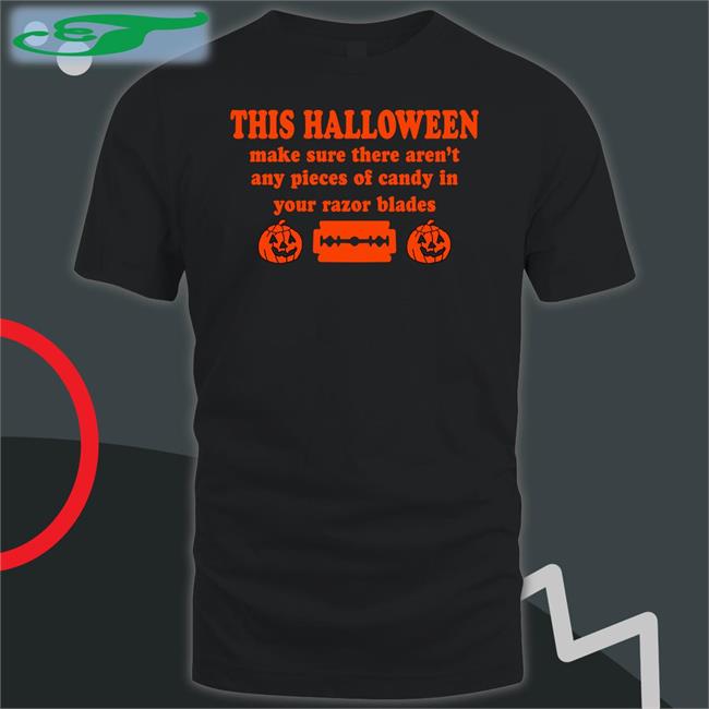 Barelylegalclothing Tiktok This Halloween Make Sure There Aren't Any Pieces Of Candy In Your Razor Blades Tee Barely Legal Clothes Shop