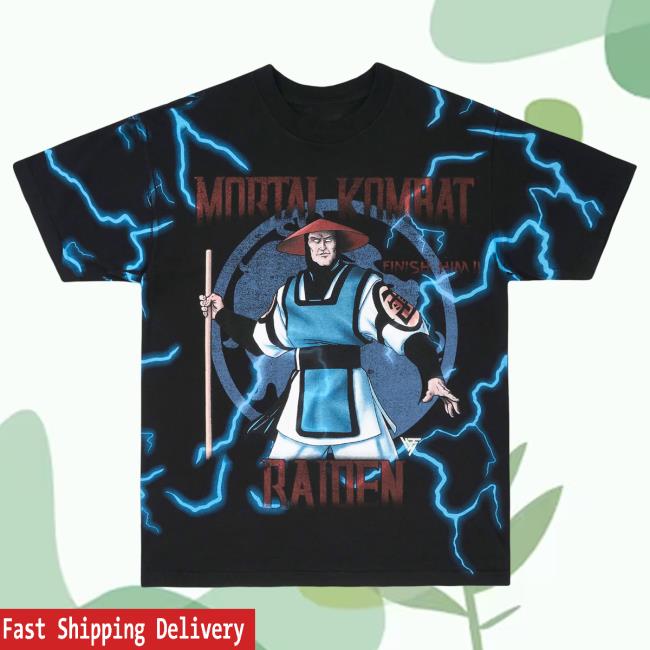 Official Hypland Clothing Merch Store Mk Raiden Thunder T-Shirt (Black)