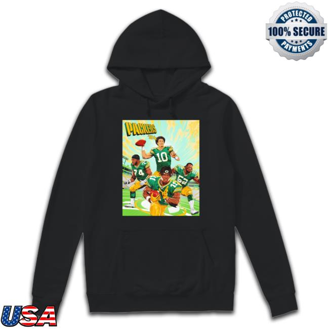 Trending Green Bay Packers Super Bowl Champions Comic T-Shirt