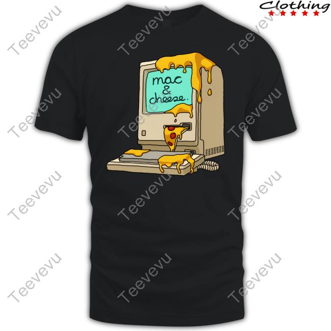 Official Mac And Cheese Computer Tee Shirt Dakkadakka