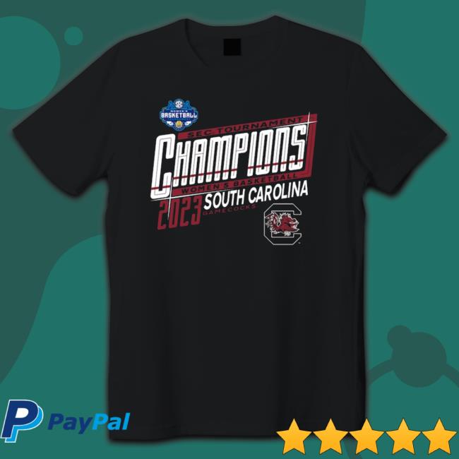 South Carolina Gamecocks Sec Women’S Tournament Basketball Champions 2023 shirt