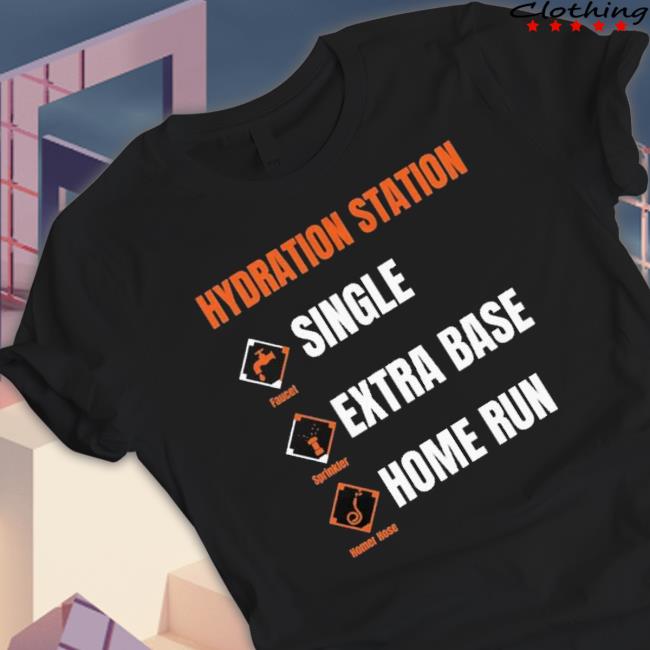 Hydration Station Baltimore Orioles shirt