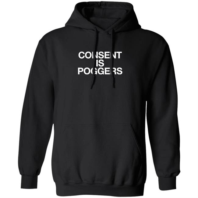 Consent Is Poggers Hoodie Winky Store