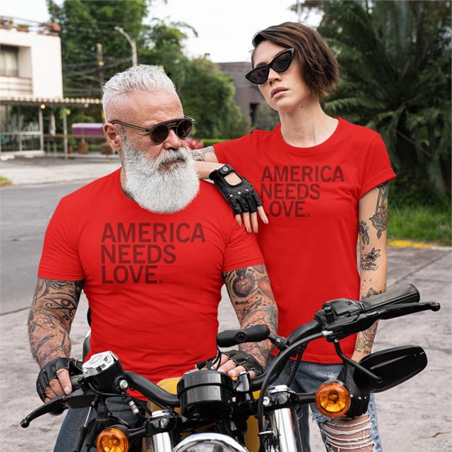 Allysonschwab America Needs Love Shirt
