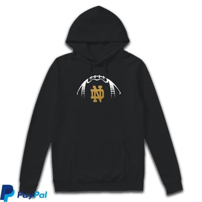 Notre Dame Fighting Irish Fanatics Branded Playmaker Football Personalized Name shirt