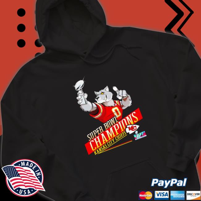 Kc Wolf Kansas City Chiefs Super Bowl Lvii Champions Sweatshirts Kc Wolf Kansas City Chiefs Super Bowl Lvii Champions Hoodie