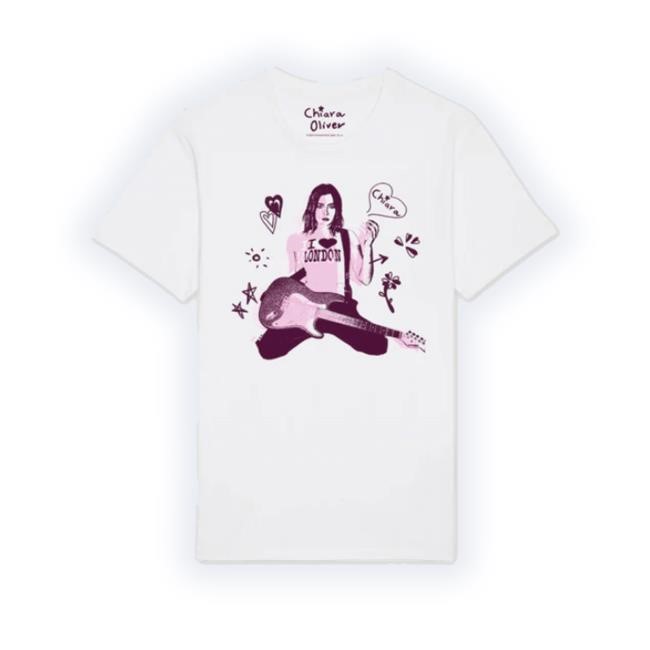 Officia Trending Chiaraoliveroficial Store Camiseta La Libreta Rosa Shirts