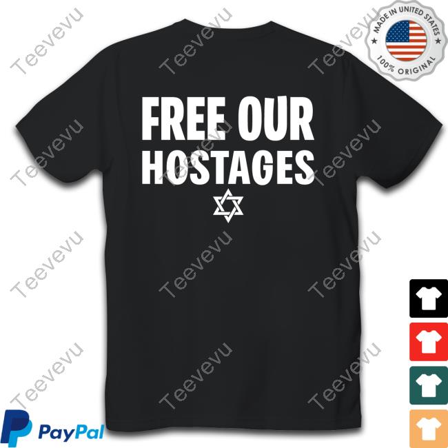 Neveragainlive1 Free Our Hostages Israel Hoodie