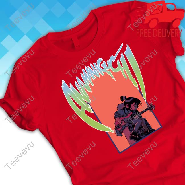 Official Anamanaguchi Scott Pilgrim Vs The World T-Shirt