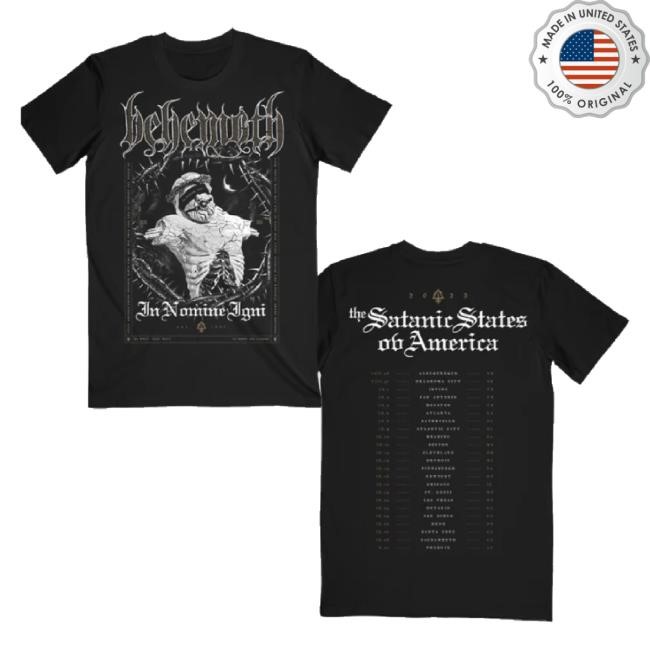 Original In Nomine 2023 Itin Sweatshirt Behemoth Official Merch Store