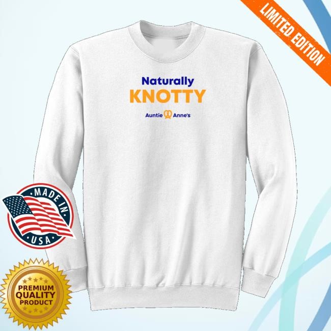 Auntie Anne's Merch Store Naturally Knotty Long Sleeve Shirt
