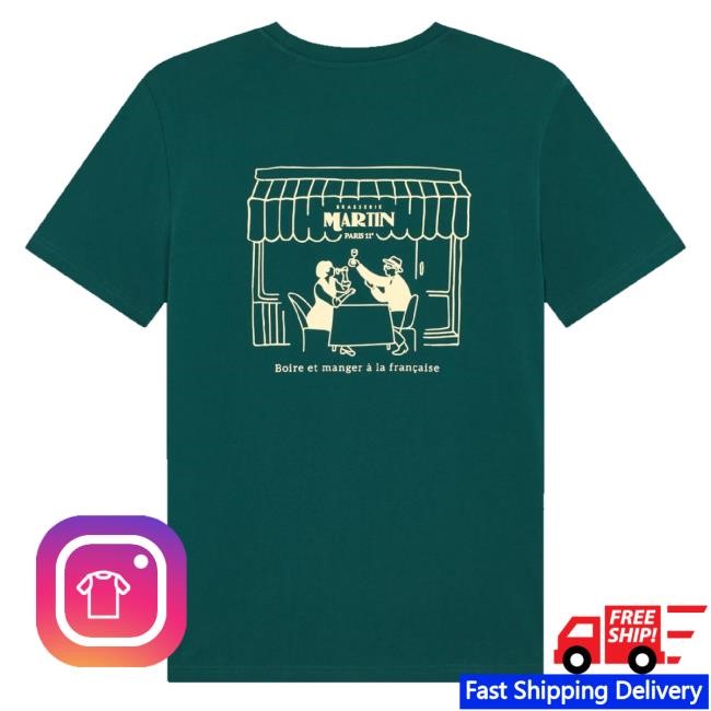 Trending Giftshop Merch Brasserie Martin Green T-Shirt, Hoodie, Tank Top, Sweater And Long Sleeve T-Shirt Trending Giftshop Merch Brasserie Martin Green Classic Shirt