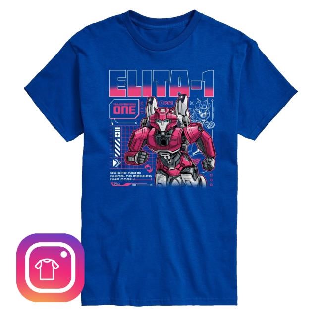 Transformers One - Elita 1 Do The Right Thing No Matter The Cost New Shirt