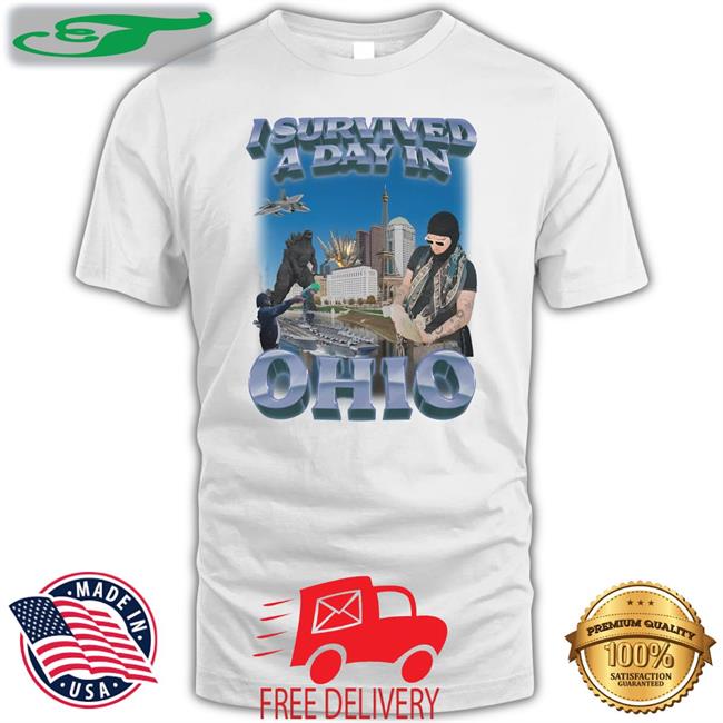I Survived A Day In Ohio Shirt