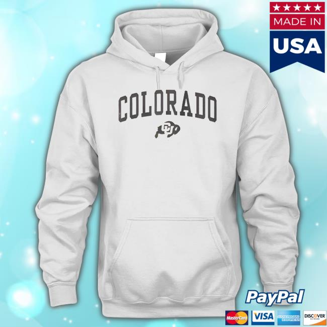 Deion Sanders Wearing Colorado Sweatshirt