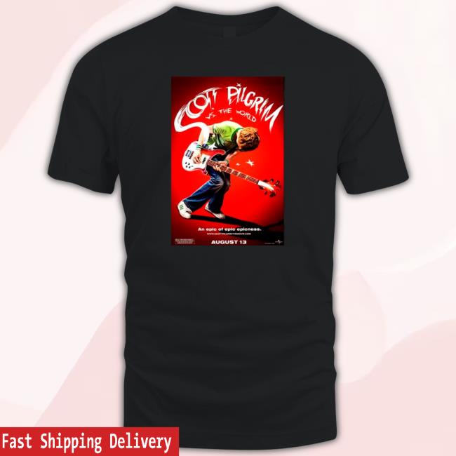 Official Scott Pilgrim Vs The World Movie Poster shirt, hoodie, tank top, sweater and long sleeve t-shirt