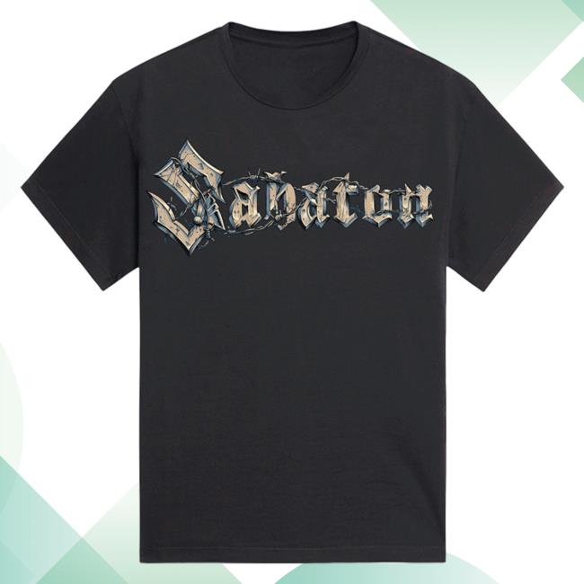 Official Sabaton Merch Store Sabaton Barbed Wire Tee Sabaton Shop