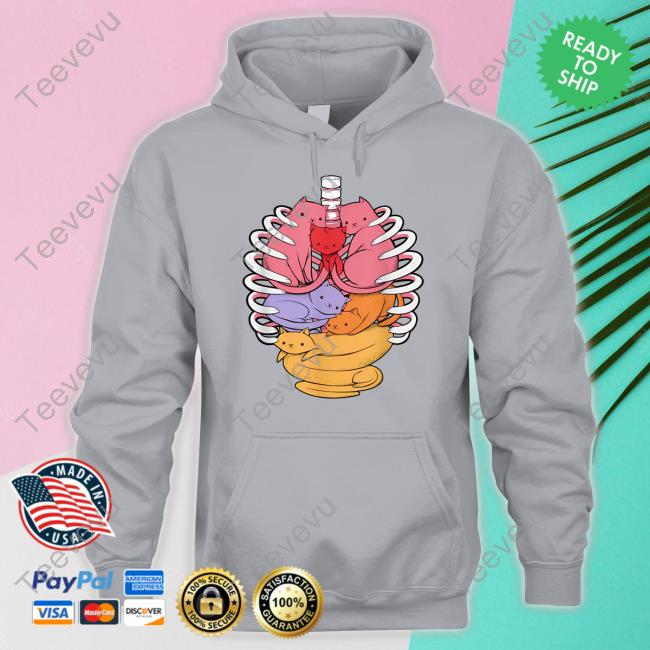 Infp Anatomicat Human Anatomy X-Ray Cat Tank Top Anatomicat Human Anatomy X-Ray Cat Hoodie