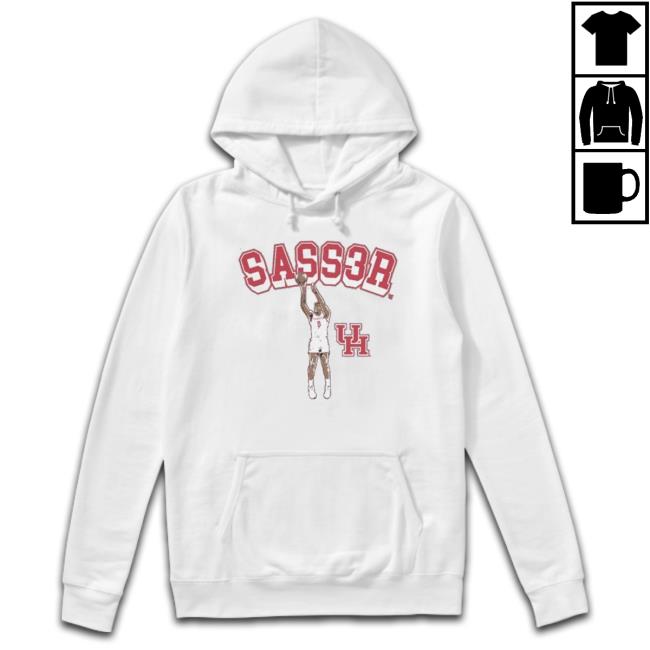 Houston Basketball Marcus Sasser Sasser Sweaters Houston Basketball Marcus Sasser Sasser Sweatshirts