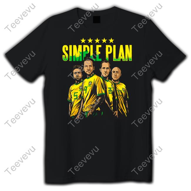 Official Camiseta Simple Plan Soccer T-Shirt