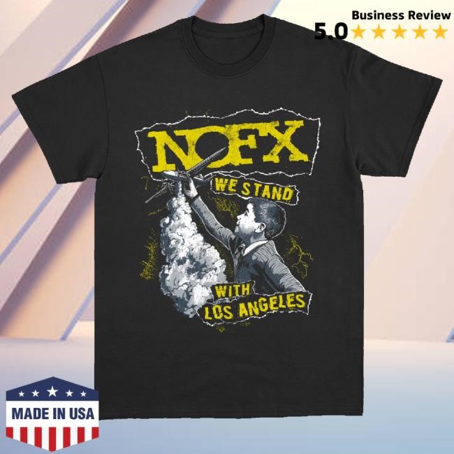Nofx Merch Fire Relief Hoodie Sweatshirt