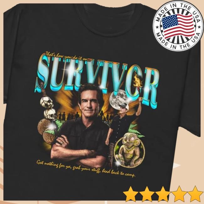 Survivor Jeff Probst Heartthrob Long Sleeve Shirt