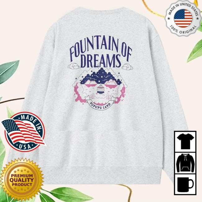 Kirby Fountain Of Dreams Pupupu Land Long Sleeve T Shirt