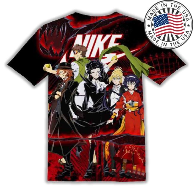 Bungo Stray Dogs Tshirt 3D Hoodie Sweatshirt ,All Over 3D Printed Shirts