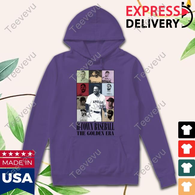 Apollohou Store H-Town Baseball The Golden Era Official Long Sleeve T Shirt