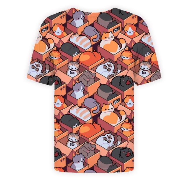 Cardboard Cats T-Shirt Cardboard Cats Long Sleeve T Shirt