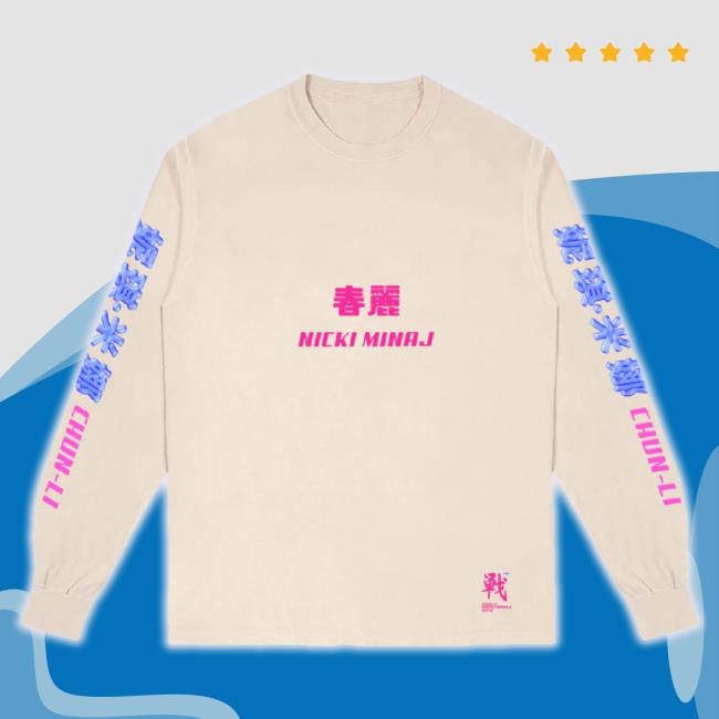 Official Republic Records Merch Store Nicki Minaj, Chun-Li Tan Classic Shirt Republicrecords Shop