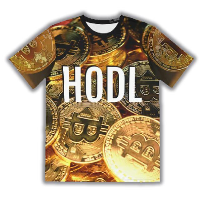 Crypto Strategy Hodl T- Shirt Men's Polyester 3d Long Sleeve T Shirt