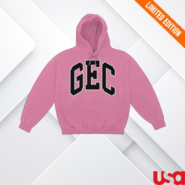 100Gecs Merch Store Shop Varsity Pink T-Shirt, Hoodie, Tank Top, Sweater And Long Sleeve T-Shirt