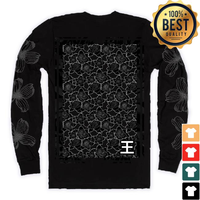 Official Merch Now Reflections Floral Black New Shirt Merchnow Shop