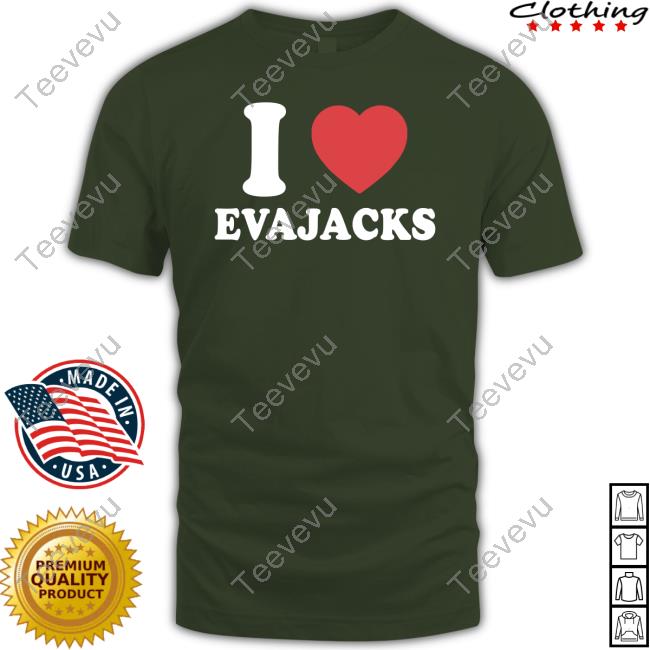 Stephanie Garber I Love Evajacks Long Sleeved T-Shirt