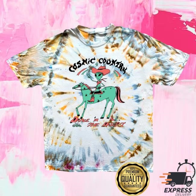 Thunder Shout Merch Cosmic Country Dyed Dance In The Desert Colorway Sweatshirt