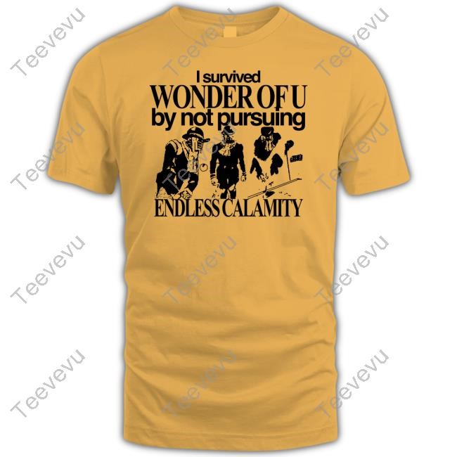 I Survived Wonder Of U By Not Pursuing Endless Calamity Sweatshirt