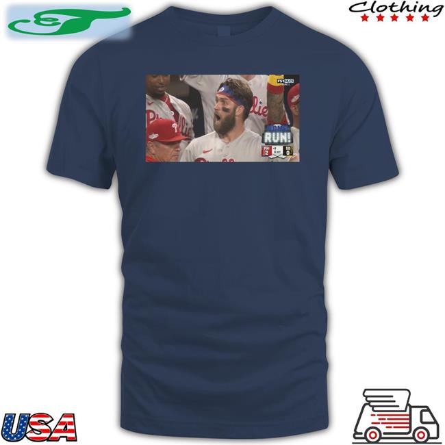 Bryce Harper's Face Seeing Kyle Schwarber's Shirt Bryce Harper’S Astonished Reaction To Kyle Schwarber’S Long Sleeve Shirt