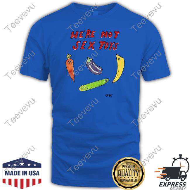 We're Not Sex Toys Mgray Tee