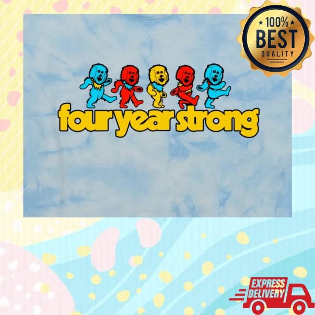 Four Year Strong Merch Store I Want To See You Dance Dye T-Shirt, Hoodie, Tank Top, Sweater And Long Sleeve T-Shirt