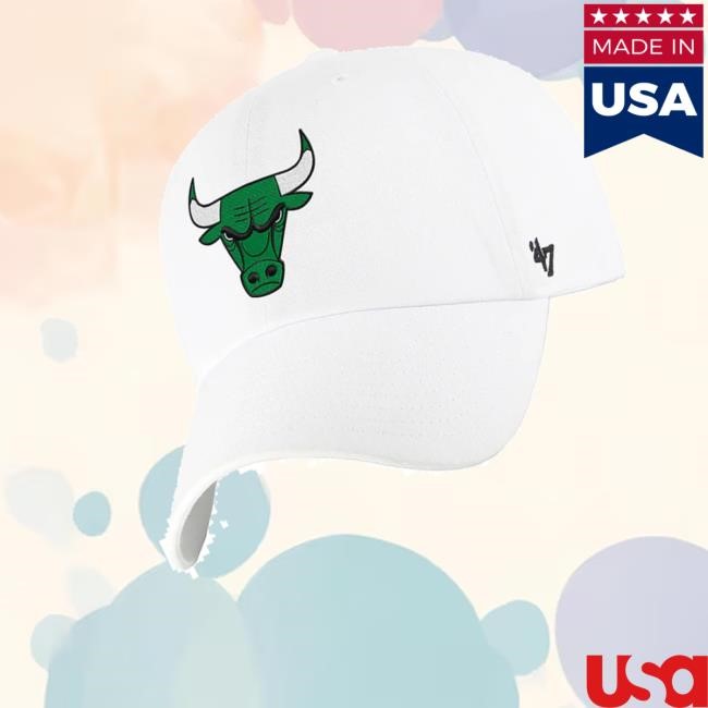 Chicago Bulls Merch Store Chicago Bulls 47 Brand St. Patrick's Day Hat